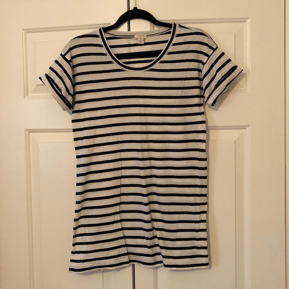 J Crew Striped Top